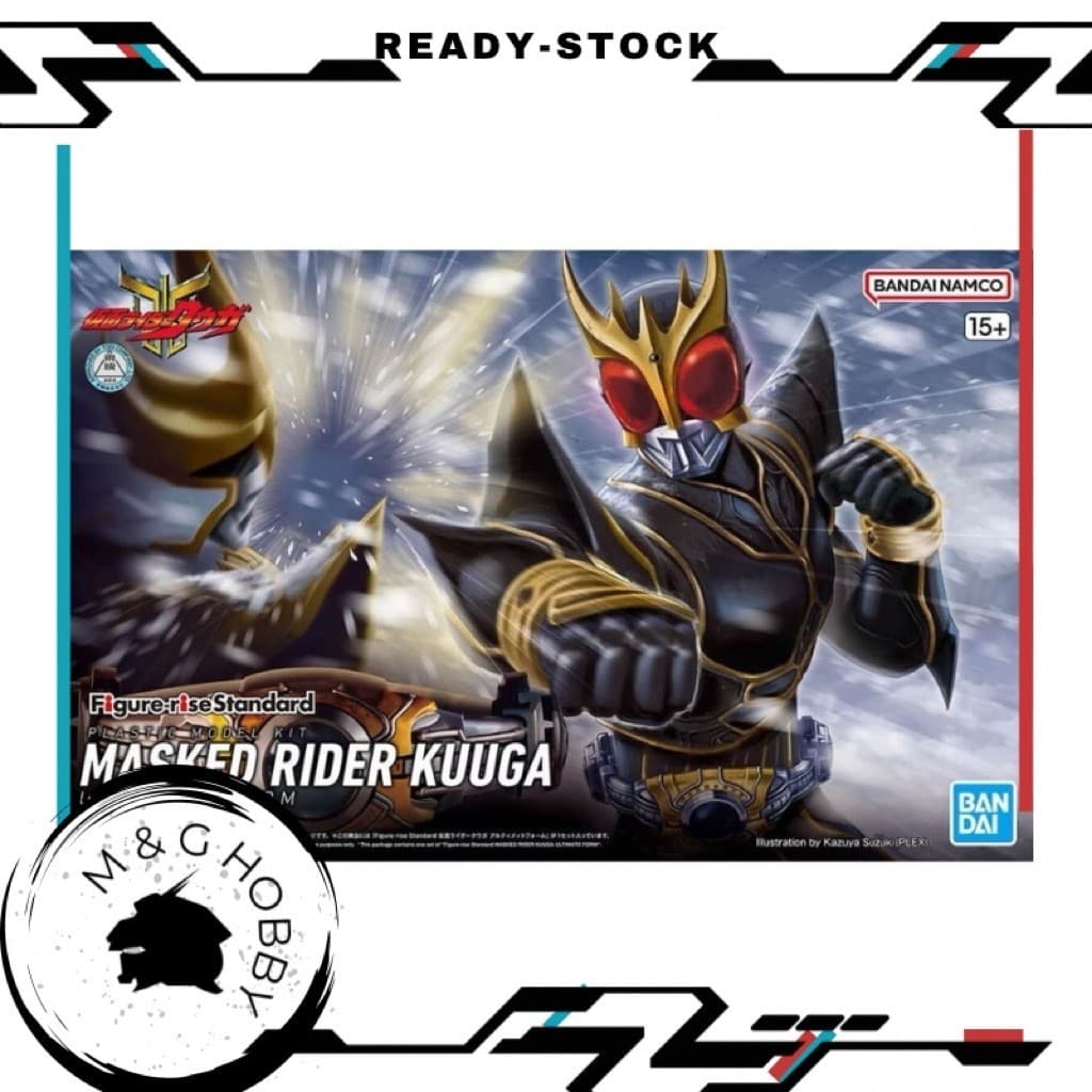 Ready Stock 】BANDAI FRS Kamen Rider KUUGA ULTIMATE FORM Plastic Model Kit<万代FRS F 假面骑士 空我 究极形态 拼装模型>