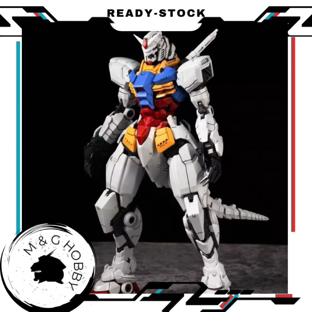 【 Ready Stock 】Black Trojan Horse 1/100 “Gang Suo Si” Plastic Model Kit <黑色木马 1/100 钢索斯 双天线样式 元祖 独角兽 拼装模型>