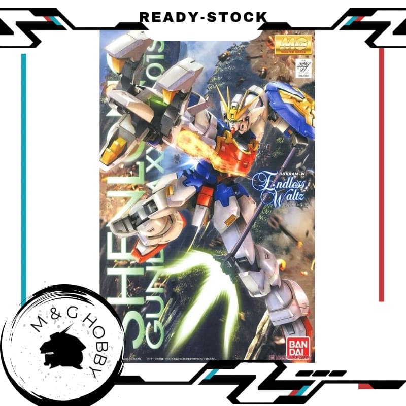 【 Ready Stock 】 Bandai MG 1/100 Shenlong Gundam EW Ver. Model Kits <万代MG 1/100 神龙高达 EW版 高达W 拼装模型>