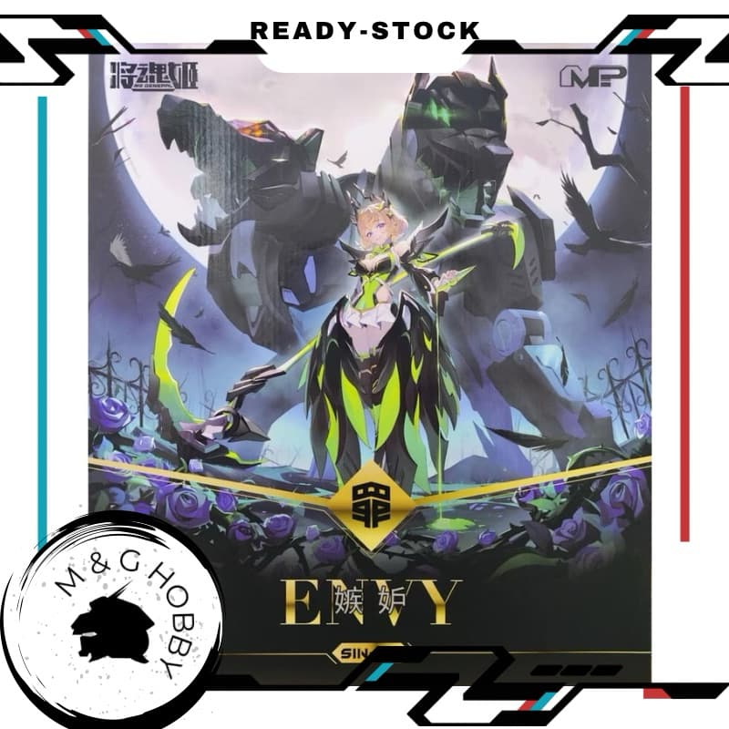 【 Ready Stock 】MS General 1/10 Seven Deadly Sins-Envy Model Kits <将魂姬 七大罪系列 机娘 嫉妒 拼装模型>